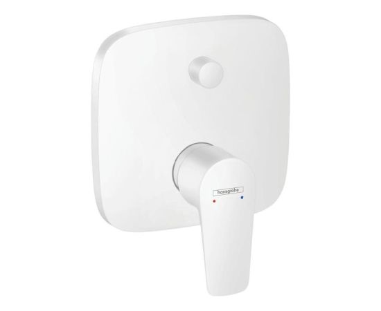 Hansgrohe iebūvējamā vannas maisītāja Talis E virsapmetuma daļa, matēta balta