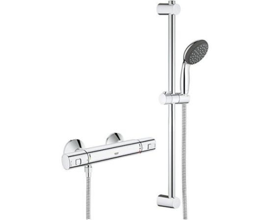 Grohe dušas termostats ar dušas statīva komplektu Precision Start, hroms