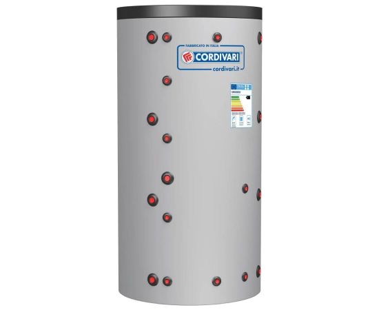 Cordivari karstā ūdens akumulācijas tvertne Vaso Storage 1 WC 800L V002, 8bar, (Tmax 90 °C) V002