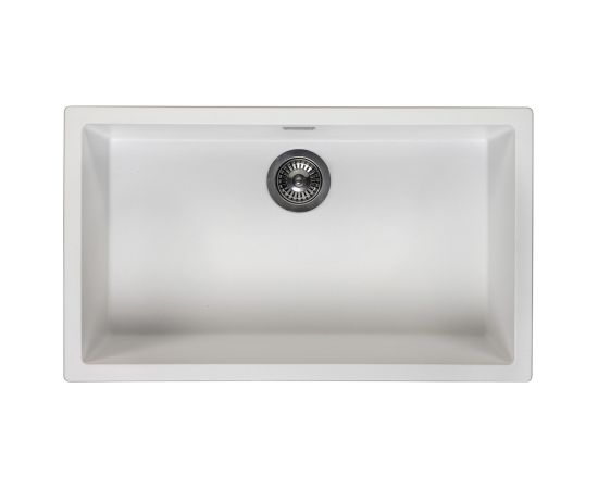 Reginox virtuves izlietne Amsterdam 72, viena bļoda, 780x460 mm, pure white Virtuves izlietnes