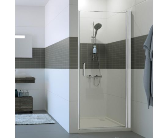 Huppe dušas durvis Classics 2, 980 mm, h=2000, hroms/caurspīdīgs stikls AP