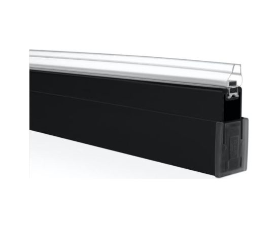 Huppe profils nišai Design pure, 2000 mm, black edition Aksesuāri vannas istabām