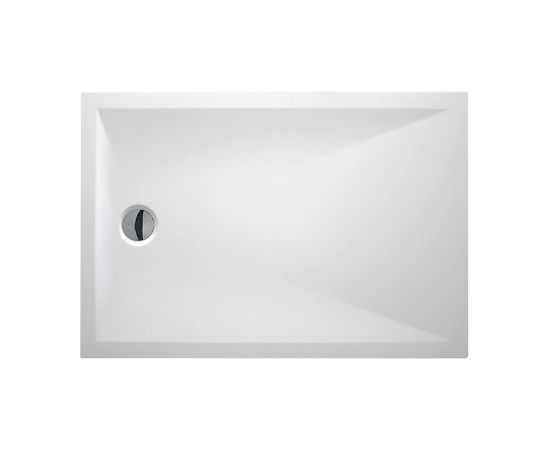 dušas paliktnis Marmo Neo Square, 1100×900 mm, h=35, balta akmens masas
