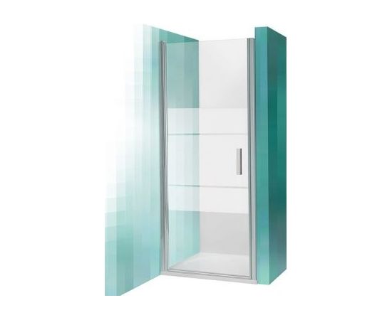 dušas durvis TCN1, 1100 mm, h=2010, briliants/caurspīdīgs stikls