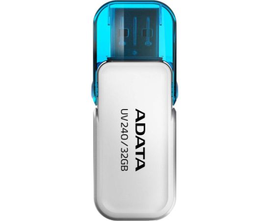 A-data MEMORY DRIVE FLASH USB2 64GB/WHITE AUV240-64G-RWH ADATA