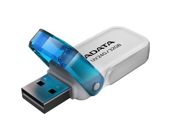 A-data MEMORY DRIVE FLASH USB2 64GB/WHITE AUV240-64G-RWH ADATA