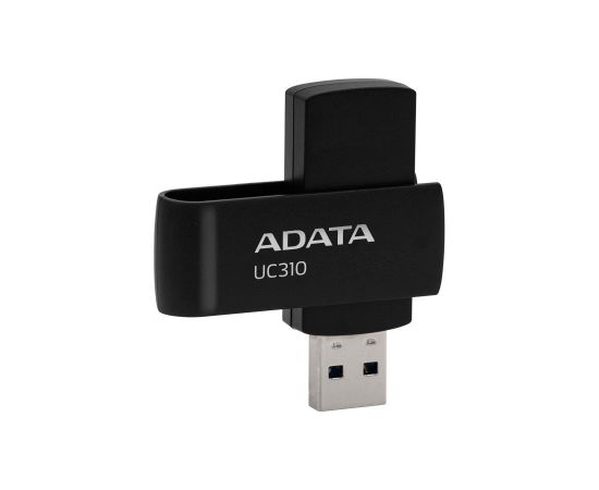 A-data MEMORY DRIVE FLASH USB3.2 128G/BLACK UC310-128G-RBK ADATA