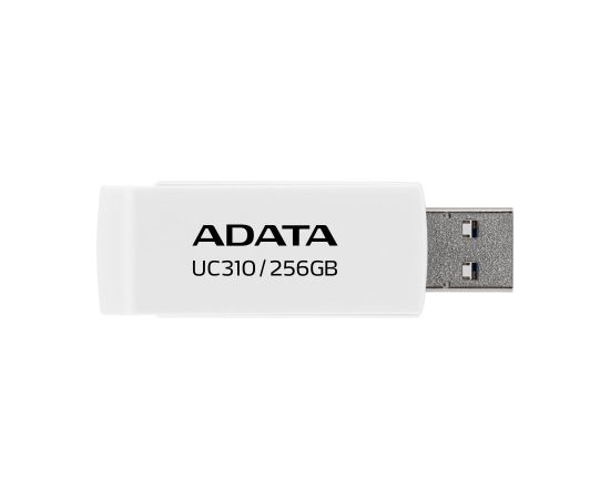 A-data MEMORY DRIVE FLASH USB3.2 256G/WHITE UC310-256G-RWH ADATA