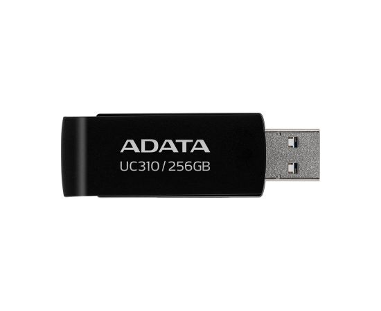 A-data MEMORY DRIVE FLASH USB3.2 256G/BLACK UC310-256G-RBK ADATA