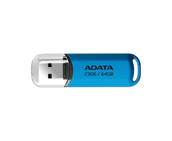 MEMORY DRIVE FLASH USB2 64GB/BLUE AC906-64G-RWB A-DATA