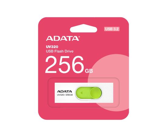 A-data MEMORY DRIVE FLASH USB3 256GB/WHITE AUV320-256G-RWHGN ADATA