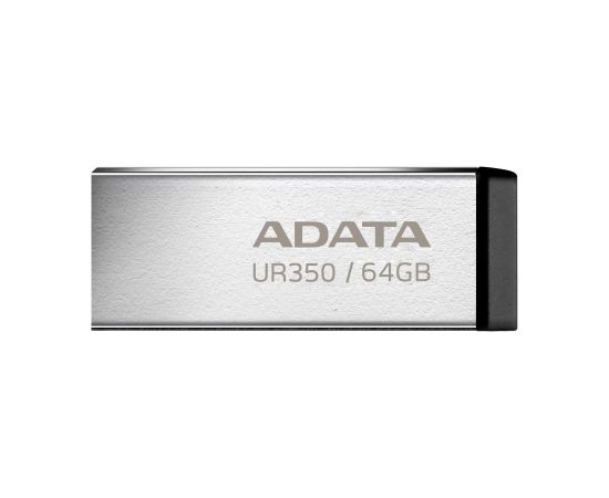 A-data MEMORY DRIVE FLASH USB3.2 64GB/BLACK UR350-64G-RSR/BK ADATA