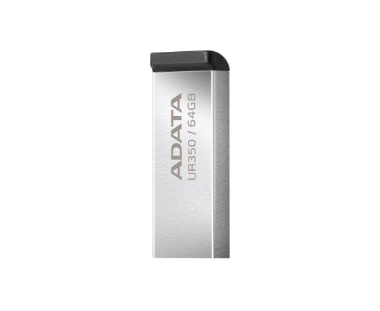 A-data MEMORY DRIVE FLASH USB3.2 64GB/BLACK UR350-64G-RSR/BK ADATA