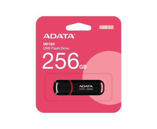 A-data MEMORY DRIVE FLASH USB3 256GB/BLACK AUV150-256G-RBK ADATA