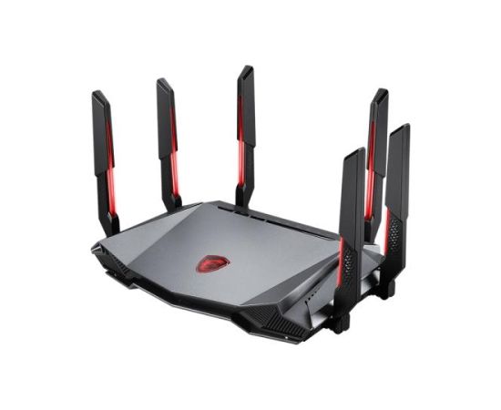 Wireless Router MSI Wireless Router 6600 Mbps IEEE 802.11a IEEE 802.11b IEEE 802.11g IEEE 802.11n IEEE 802.11ac IEEE 802.11ax USB 3.0 4x10/100/1000M 1x2.5GbE LAN \ WAN ports 1 GRAXE66 Wireless Routers