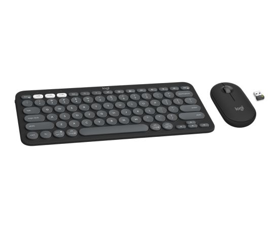 LOGITECH Pebble 2 Bluetooth Keyboard Combo - TONAL GRAPHITE - US INT'L