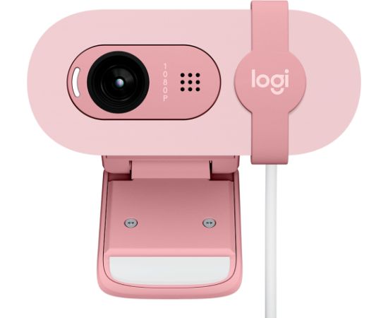 LOGITECH Brio 100 Full HD Webcam - ROSE - USB