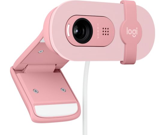 LOGITECH Brio 100 Full HD Webcam - ROSE - USB