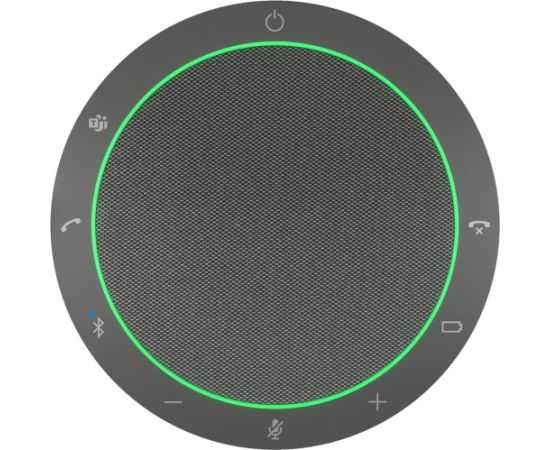 Jabra Speak2 55, speakerphone (black, MS Teams, USB-C, USB-A)