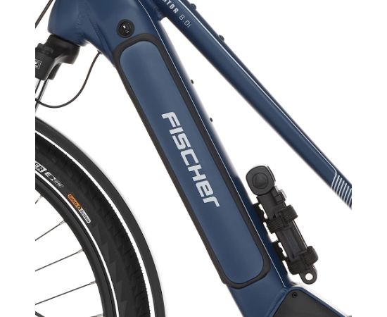 Fischer Die Fahrradmarke FISCHER Bicycle Viator 8.0i (2023), Pedelec (blue, 28", 50 cm frame)