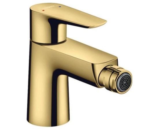 Hansgrohe bidē maisītājs Talis E, ar pop-up, polished gold optic