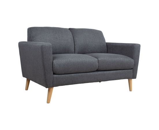 Sofa KAILI 2-seater, dark grey