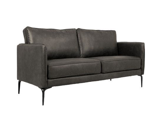 Sofa SOFIA 2-seater, greenish brown
