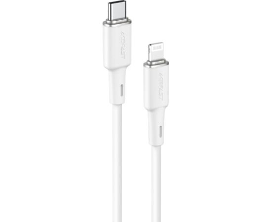 Acefast kabelis MFI USB Type C - Lightning 1,2 m, 30 W, 3A, balts (C2-01 white)