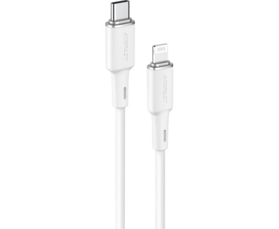 Кабель Acefast MFI USB Type C - Lightning 1.2m, 30W, 3A белый (C2-01 белый)
