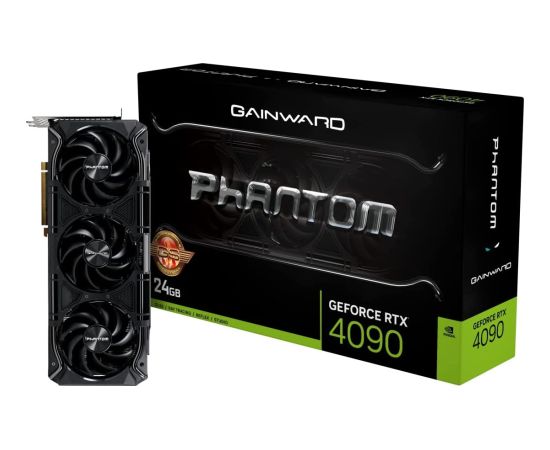 Gainward GeForce RTX 4090 Phantom GS, graphics card (3x DisplayPort, 1x HDMI 2.1a)