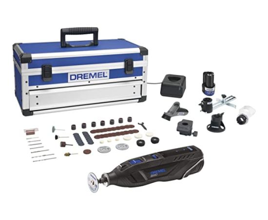 Dremel Multifunction tool set 8260-5/65, 12V, multifunction tool (black, Li-Ion battery 3.0Ah, case, retail)