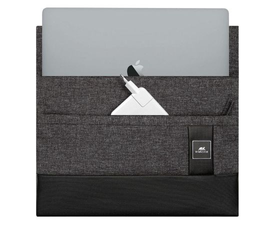 NB SLEEVE MACBOOK PRO/AIR 13/8802 BLACK MELANGE RIVACASE