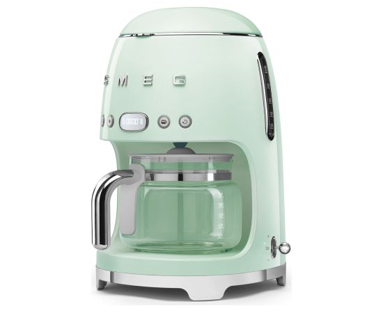 SMEG DCF02PGEU Drip Coffee Machine Pastel green 50's Style Aesthetic