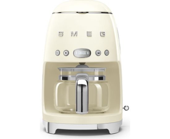 SMEG DCF02CREU Drip Coffee Machine Cream 50's Style Aesthetic