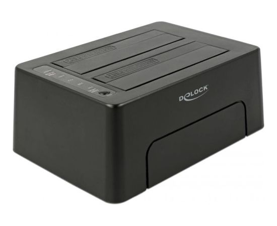 DOKSTACIJA Delock 2.5"/3.5" SATA - USB-C 3.2 Gen 2 (63957)