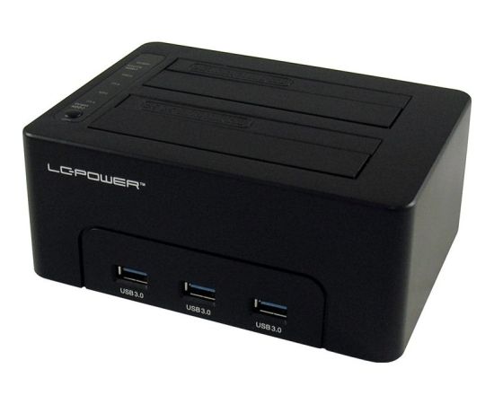 DOKSTACIJA LC-Power 2.5"/3.5" SATA - USB 3.2 Gen 1 (LC-DOCK-U3-HUB)