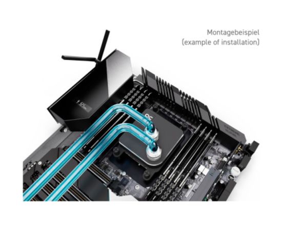 Alphacool Core 1 Black, CPU cooler (black)