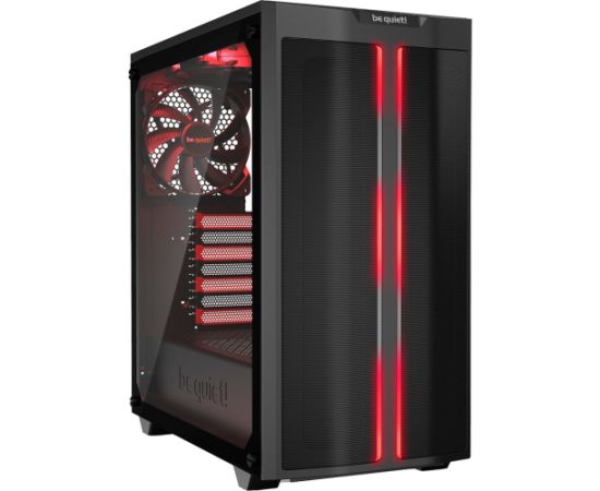 be quiet! PURE BASE 500DX Window, tower case (black/red, window kit)