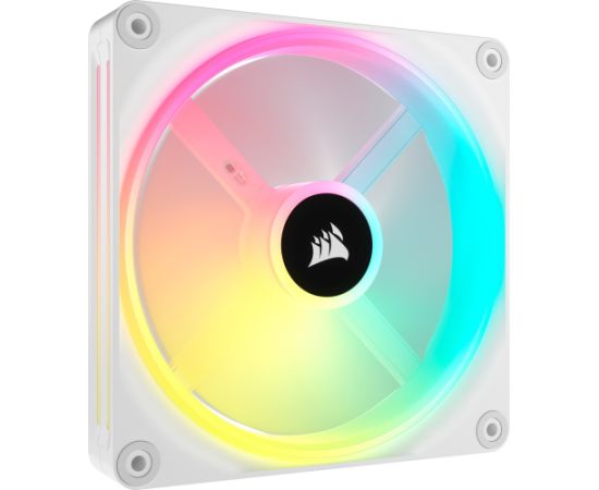Corsair iCUE LINK QX140 RGB 140mm PWM Fan Case Fan (White Expansion Kit) Korpusu dzesēšana