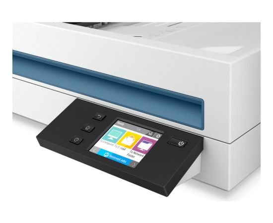 HP ScanJet Pro N4600 fnw1 Scanner - A4 Color 600dpi, Flatbed Scanning, Automatic Document Feeder, Auto-Duplex, OCR/Scan to Text, 40ppm, 10000 pages per day / 20G07A#B19