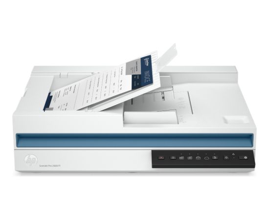 HP ScanJet Pro 2600 f1 Scanner - A4 Color 300dpi, Flatbed Scanning, Automatic Document Feeder, Auto-Duplex, OCR/Scan to Text, 25ppm, 1500 pages per day / 20G05A#B19
