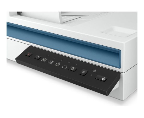 HP ScanJet Pro 2600 f1 Scanner - A4 Color 300dpi, Flatbed Scanning, Automatic Document Feeder, Auto-Duplex, OCR/Scan to Text, 25ppm, 1500 pages per day / 20G05A#B19