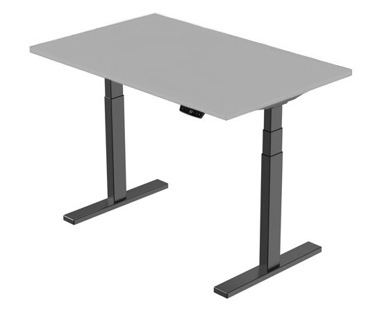 Extradigital Регулируемый по высоте стол, 139см x 68см серого цвета