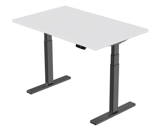 Extradigital Регулируемый по высоте стол, 139см x 68см белого цвета