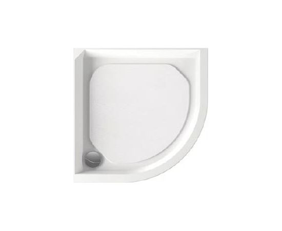 PAA dušas paliktnis Classic, 1000x1000 mm, r=550, ar paneli, balts