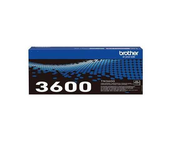 Brother TN-3600 Toneris 3`000 lapām (HLL5210/6210/6410,DCPL5510,MFCL5710/6710/6910)