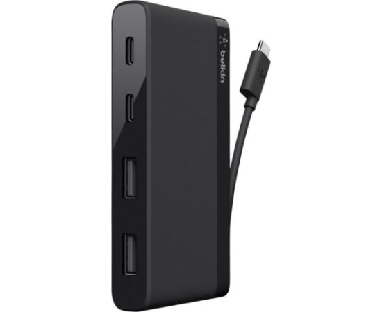 HUB USB Belkin 2x USB-C  + 2x USB-A 2.0 (F4U090BTLBK)