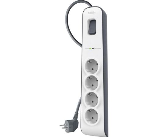 BELKIN BSV400VF2M SURGE PROTECTOR WHITE 4 AC OUTLET(S) 2 M