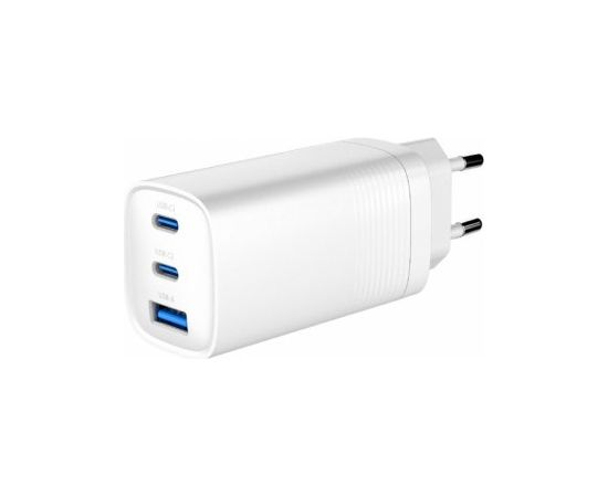 Gembird 3-port 65W GaN USB PD Lādētājs