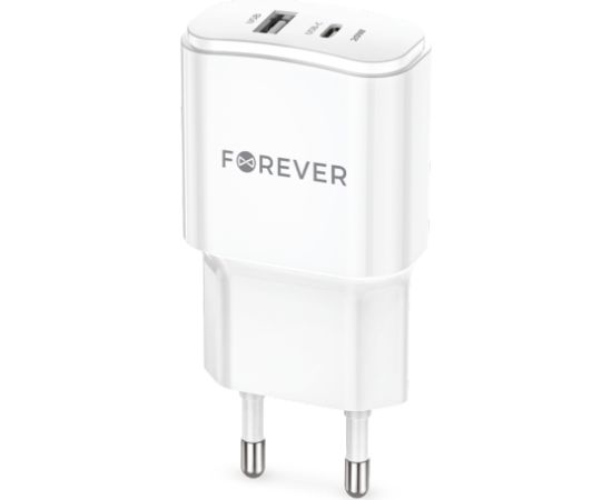 Forever TC-01-20AC Адаптер PD / QC / USB-C / 1USB / 20W